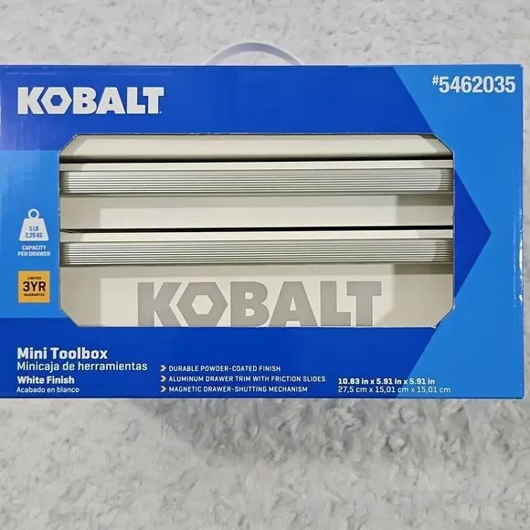 Kobalt white tool chest deals